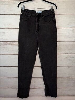 L.A. Blues Black Jeans Size 14 Straight Leg High Rise Vintage Style